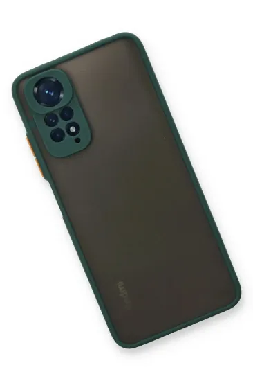Newface Xiaomi Redmi Note 11 Pro Kılıf Montreal Silikon Kapak - Yeşil resmi