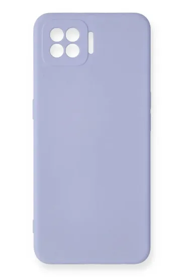 Newface Oppo A73 Kılıf Nano içi Kadife Silikon - Lila resmi
