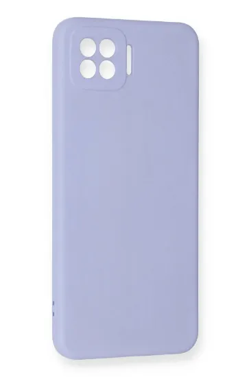 Newface Oppo A73 Kılıf Nano içi Kadife Silikon - Lila resmi