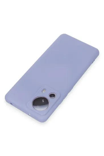 Newface Xiaomi Mi 13 Lite Kılıf Nano içi Kadife Silikon - Lila resmi