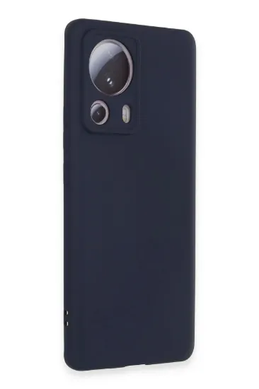 Newface Xiaomi Mi 13 Lite Kılıf Nano içi Kadife Silikon - Lacivert resmi
