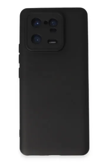 Newface Xiaomi Mi 13 Pro Kılıf Nano içi Kadife Silikon - Siyah resmi