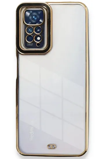 Newface Xiaomi Redmi Note 11 Pro Kılıf Liva Lens Silikon - Siyah resmi