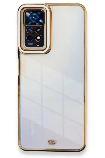 Newface Xiaomi Redmi Note 11 Pro Kılıf Liva Lens Silikon - Beyaz resmi