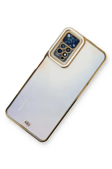 Newface Xiaomi Redmi Note 11 Pro Kılıf Liva Lens Silikon - Beyaz resmi