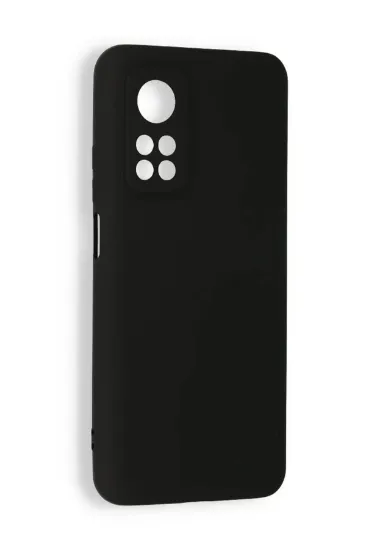 Newface Xiaomi Mi 10T Kılıf Nano içi Kadife Silikon - Siyah resmi