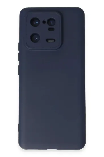 Newface Xiaomi Mi 13 Pro Kılıf Nano içi Kadife Silikon - Lacivert resmi