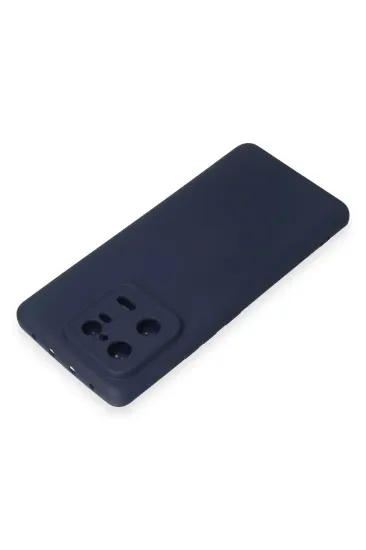 Newface Xiaomi Mi 13 Pro Kılıf Nano içi Kadife Silikon - Lacivert resmi