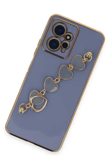 Newface Xiaomi Redmi Note 12 4G Kılıf Esila Silikon - Gri resmi