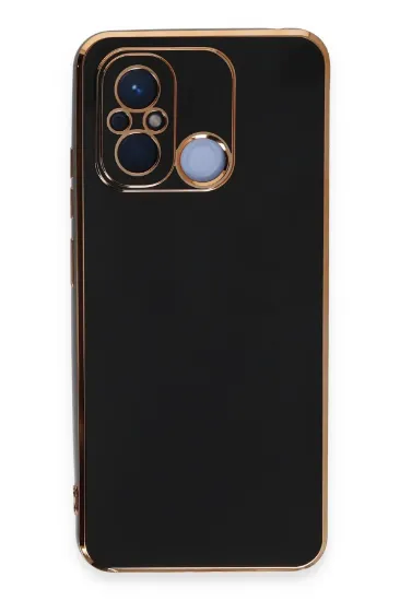 Newface Xiaomi Redmi 12C Kılıf Volet Silikon - Siyah resmi