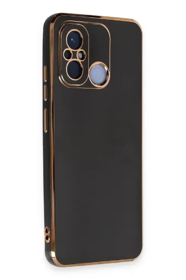 Newface Xiaomi Redmi 12C Kılıf Volet Silikon - Siyah resmi