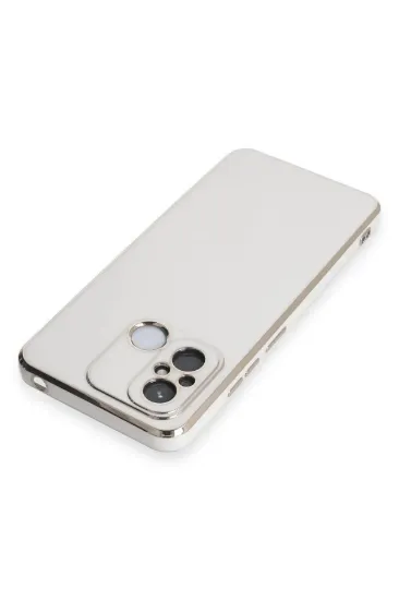 Newface Xiaomi Redmi 12C Kılıf Volet Silikon - Beyaz resmi