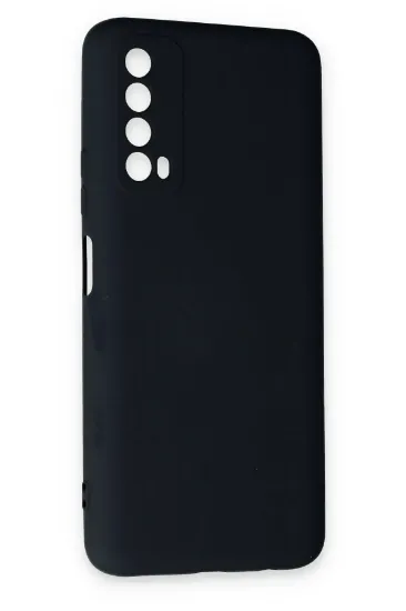 Newface Huawei P Smart 2021 Kılıf Nano içi Kadife Silikon - Lacivert resmi