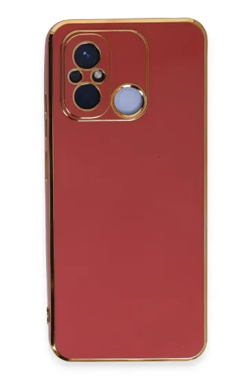 Newface Xiaomi Redmi 12C Kılıf Volet Silikon - Kırmızı resmi