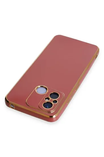 Newface Xiaomi Redmi 12C Kılıf Volet Silikon - Kırmızı resmi