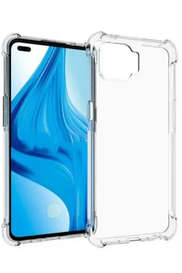 Newface Oppo Reno 4 Lite Kılıf Olex Tpu Silikon - Şeffaf resmi