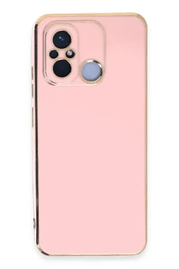 Newface Xiaomi Redmi 12C Kılıf Volet Silikon - Pembe resmi