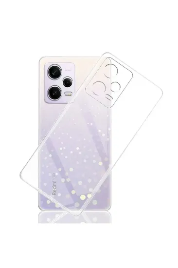 Newface Xiaomi Redmi Note 12 Pro 5G Kılıf Lüx Şeffaf Silikon resmi