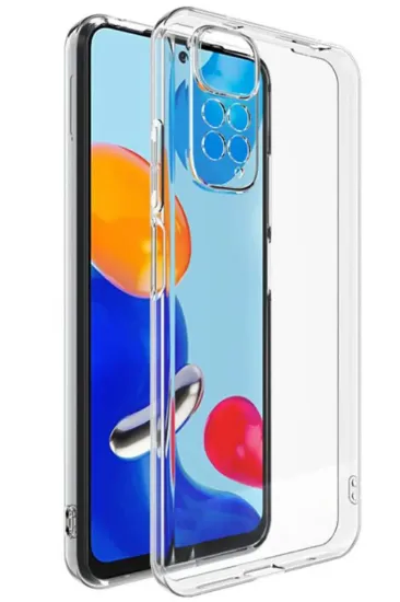 Newface Xiaomi Redmi Note 11 Pro Kılıf Lüx Şeffaf Silikon resmi