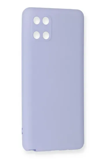 Newface Samsung Galaxy A81 / Note 10 Lite Kılıf Nano içi Kadife Silikon - Lila resmi