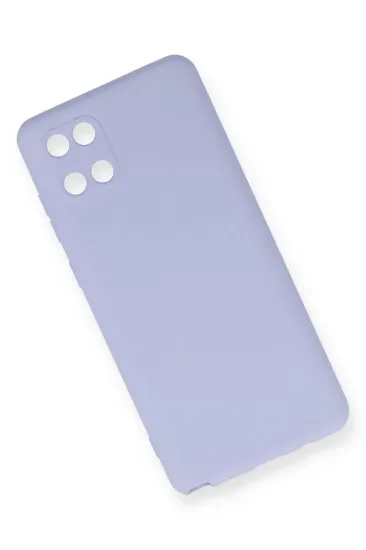Newface Samsung Galaxy A81 / Note 10 Lite Kılıf Nano içi Kadife Silikon - Lila resmi