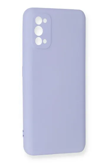 Newface Realme 7 Pro Kılıf Nano içi Kadife Silikon - Lila resmi