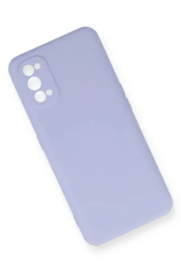 Newface Realme 7 Pro Kılıf Nano içi Kadife Silikon - Lila resmi