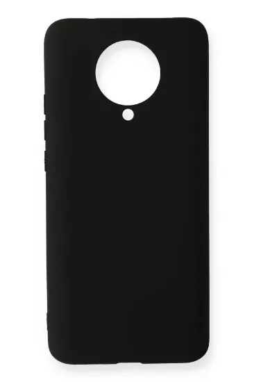 Newface Xiaomi Redmi K30 Pro Kılıf Nano içi Kadife Silikon - Siyah resmi