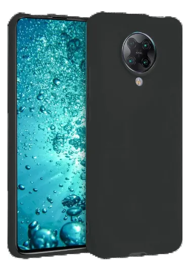Newface Xiaomi Redmi K30 Pro Kılıf Nano içi Kadife Silikon - Siyah resmi
