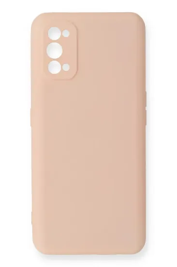Newface Realme 7 Pro Kılıf Nano içi Kadife Silikon - Pembe resmi