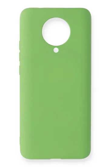 Newface Xiaomi Redmi K30 Pro Kılıf Nano içi Kadife Silikon - Yeşil resmi