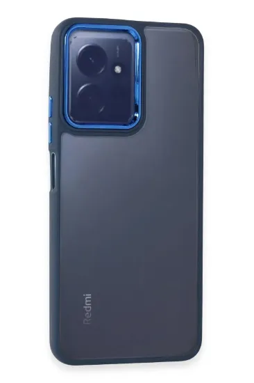 Newface Xiaomi Redmi Note 12 4G Kılıf Dora Kapak - Mavi resmi