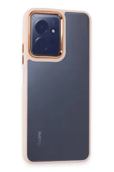 Newface Xiaomi Redmi Note 12 4G Kılıf Dora Kapak - Pudra resmi