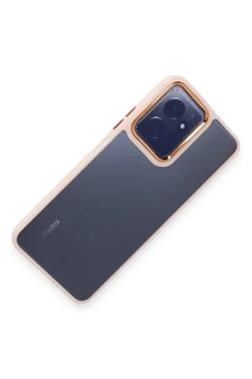 Newface Xiaomi Redmi Note 12 4G Kılıf Dora Kapak - Pudra resmi