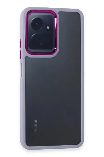 Newface Xiaomi Redmi Note 12 4G Kılıf Dora Kapak - Lila resmi