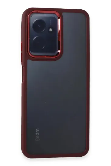 Newface Xiaomi Redmi Note 12 4G Kılıf Dora Kapak - Kırmızı resmi