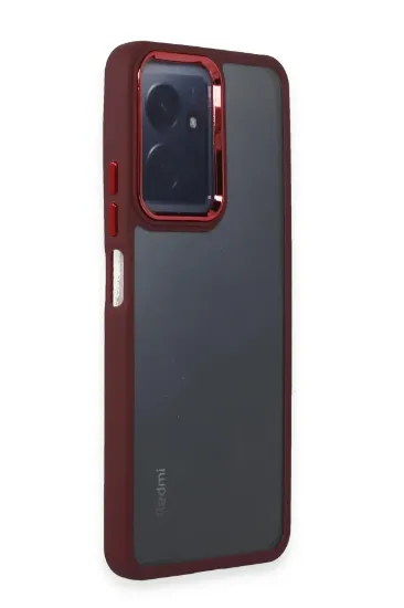 Newface Xiaomi Redmi Note 12 4G Kılıf Dora Kapak - Kırmızı resmi