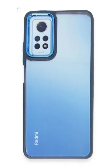 Newface Xiaomi Redmi Note 12 Pro 4G Kılıf Dora Kapak - Mavi resmi