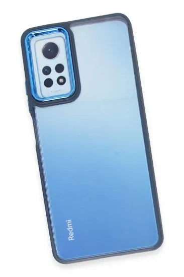 Newface Xiaomi Redmi Note 12 Pro 4G Kılıf Dora Kapak - Mavi resmi