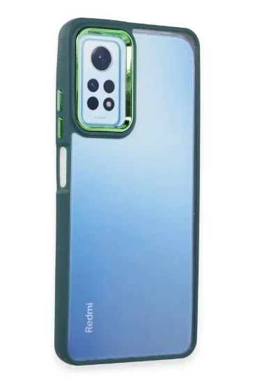 Newface Xiaomi Redmi Note 12 Pro 4G Kılıf Dora Kapak - Haki Yeşil resmi