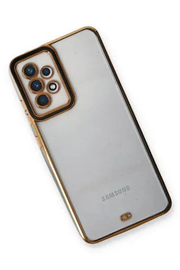 Newface Samsung Galaxy A73 5G Kılıf Liva Lens Silikon - Siyah resmi