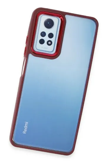 Newface Xiaomi Redmi Note 12 Pro 4G Kılıf Dora Kapak - Kırmızı resmi