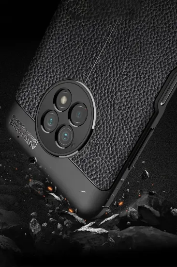 Newface Xiaomi Redmi Note 9 5G Kılıf Auto Focus Kapak - Kırmızı resmi