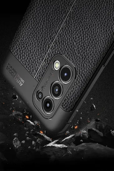 Newface Oppo Reno 5 Pro Kılıf Auto Focus Kapak - Lacivert resmi