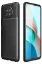 Newface Xiaomi Redmi Note 9 5G Kılıf Auto Focus Karbon Kapak - Siyah resmi