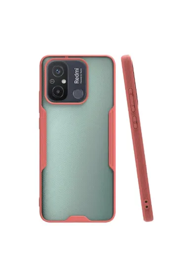 Newface Xiaomi Redmi 12C Kılıf Platin Silikon - Pembe resmi