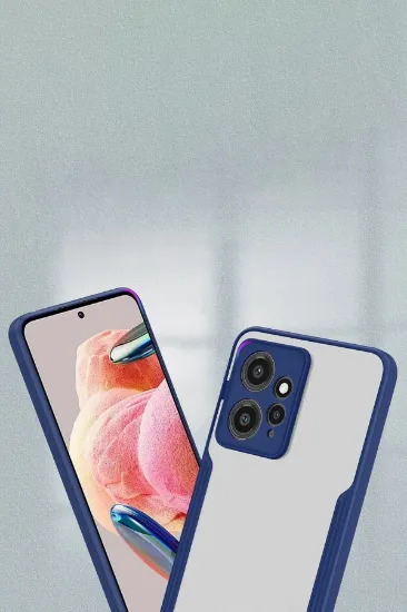 Newface Xiaomi Redmi Note 12 4G Kılıf Platin Silikon - Sarı resmi