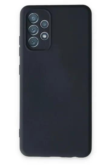 Newface Samsung Galaxy A13 4G Kılıf Nano içi Kadife Silikon - Lacivert resmi