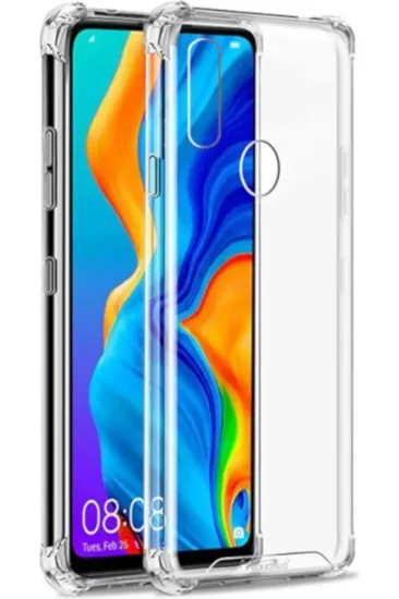 Newface Huawei P40 Lite E Kılıf Olex Tpu Silikon - Şeffaf resmi