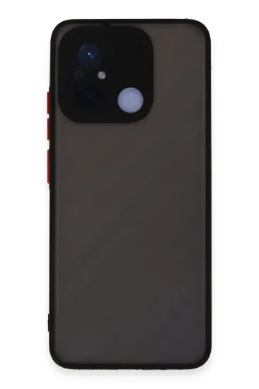 Newface Xiaomi Redmi 12C Kılıf Montreal Silikon Kapak - Siyah resmi